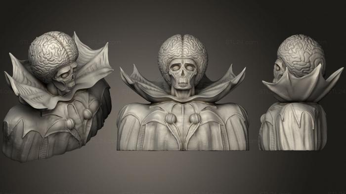 Бюсты монстры и герои (Пустота 2, BUSTH_1802) 3D модель для ЧПУ станка